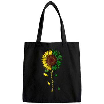 Discover You Are My Sunshine Sunflower Weed Tote Bag
