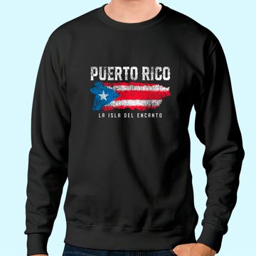 Discover Puerto Rico Island Flag Sweatshirt