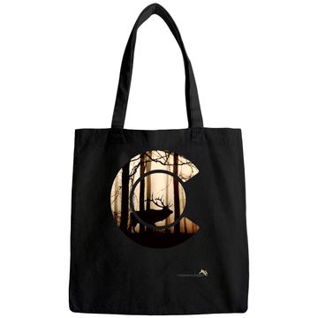 Discover Colorado Flag Logo Elk Hunting Tote Bag Tote Bag