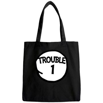 Discover Trouble 1 One Matching Group Trouble 1 Tote Bag