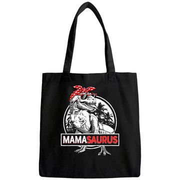Discover Mamasaurus T rex Dinosaur Funny Mama Saurus  Tote Bag