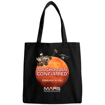 Discover Mars Perseverance Rover NASA Mars Landing Tote Bag