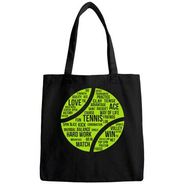 Discover Tennis Quote Tote Bag