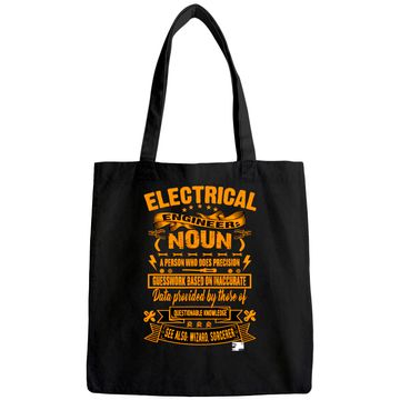 Discover Saying Electrical Engineer Definition Tote Bag