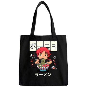 Discover Ponyo Goldfish Ramen Tote Bag
