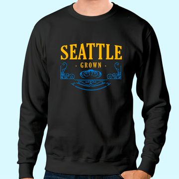 Discover Seattle Grown Washington American Sweatshirt