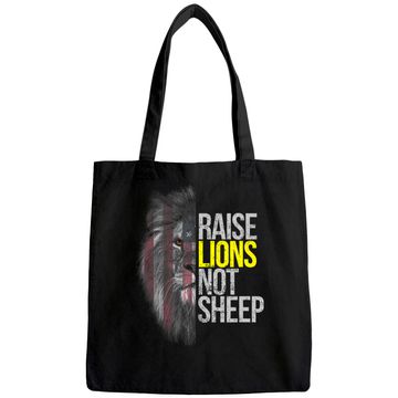 Discover Raise Lions Not Sheep Fearless Lion Tote Bag