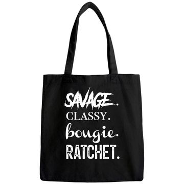 Discover Savage Classy Bougie Ratchet Tote Bag