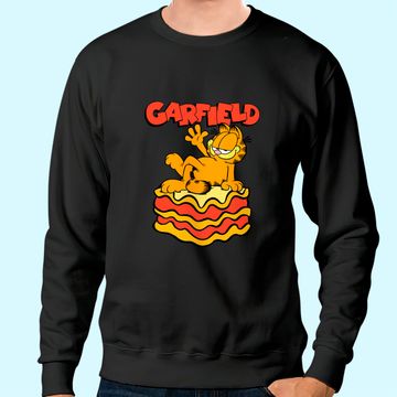 Discover Lasagna Slice Garfield Pose Sweatshirt