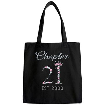 Discover Chapter 21 EST 2000 21st Birthday Tote Bag