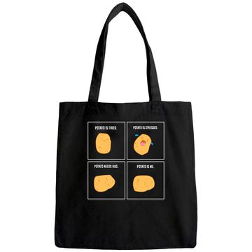 Discover Potato Meme I'm A Potato Vegetarian Vegetable Tote Bag
