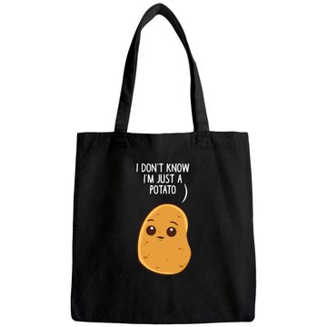 Discover Potatoes I Don't Know I'm Just a Potato Tote Bag
