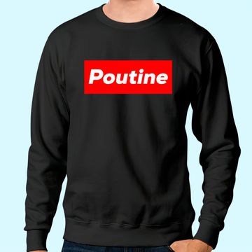 Discover Poutine Box Logo Sweatshirt