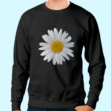 Discover white daisy flower blooming Sweatshirt
