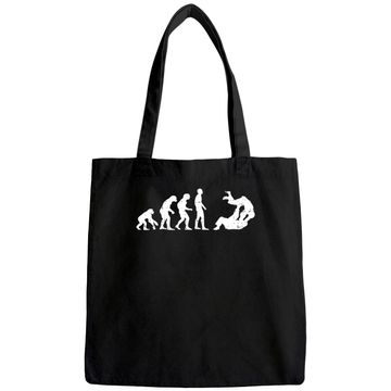 Discover Brazilian Jiu Jitsu Judo Evolution Tote Bag