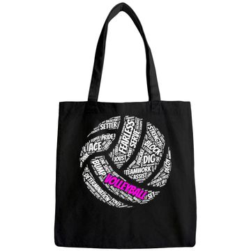 Discover Volleyball Tote Bag Sayings Tote Bag