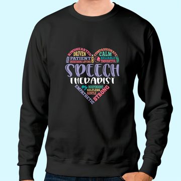 Discover Speech Language Pathology Speech Therapy Sweatshirt