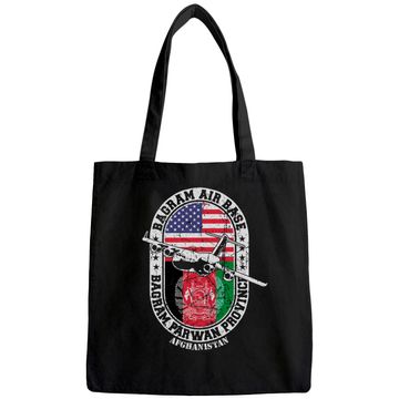 Discover Bagram Air Base Airfield USAF Afghanistan Tote Bag