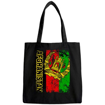 Discover Vintage Afghanistan Flag Tote Bag