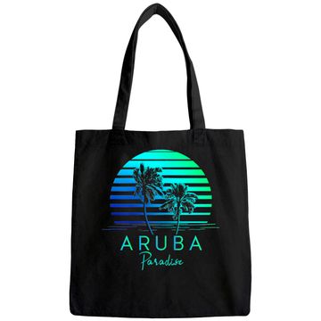 Discover Aruba Beach Tropical Vibes Vacation Souvenir Tote Bag