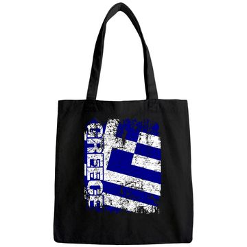 Discover GREECE Flag Vintage Distressed GREECE Tote Bag