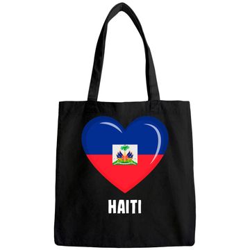 Discover Haiti Flag Tote Bag