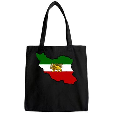 Discover Iran Flag With Lion Tote Bag
