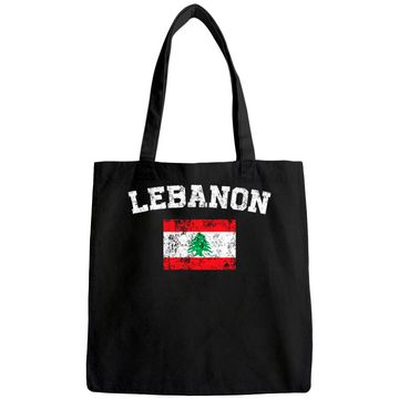 Discover Vintage Flag Lebanon Tote Bag