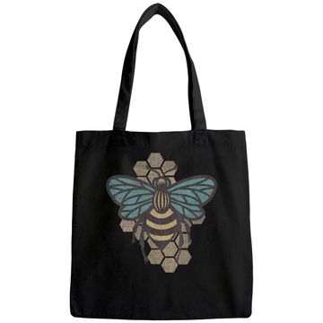 Discover Retro Beekeeper Tote Bag - Vintage Save the Bees Bumblebee