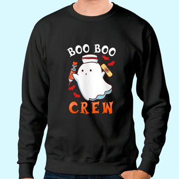 Discover Halloween Nurse Boo Boo Crew Sweatshirt