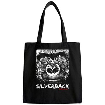 Discover Silverback Gorilla Tote Bag