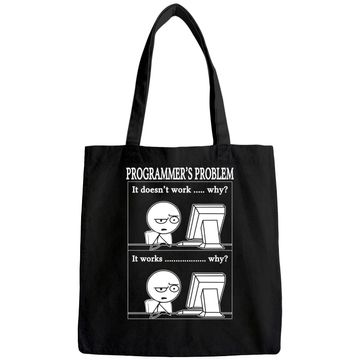 Discover Programmers Problem Fun Developer Tote Bag