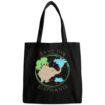 Discover Save the Elephants Tote Bag