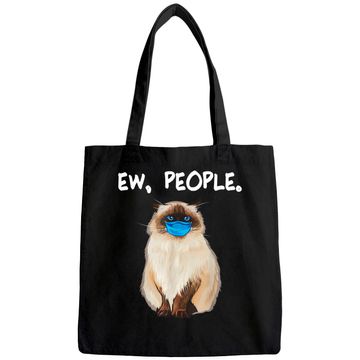 Discover Ew People Cat Wearing Face Mask Tote Bag