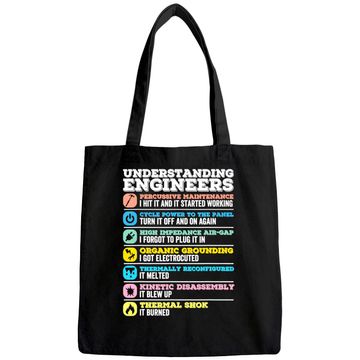 Discover Understanding Engineers Funny Engineering Tote Bag