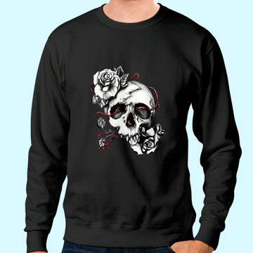 Discover Skull And Roses Premium Sweatshirt
