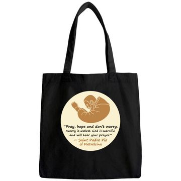Discover Saint Padre Pio Tote Bag
