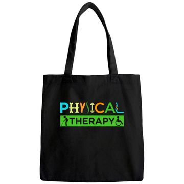 Discover PT Physical Therapy Gift Therapist Month Tote Bag