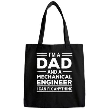 Discover Mechanical Engineer Dad I Can Fix Anything Tote Bag
