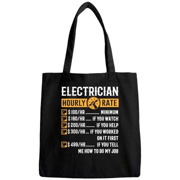 Discover Electrician Tote Bag
