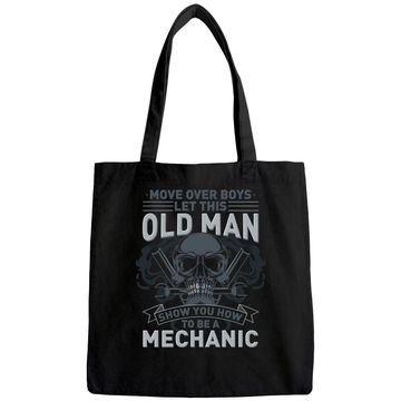Discover mechanic tee - Auto mechanic Tote Bag