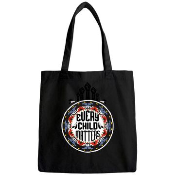 Discover Every Child Matters Indigenous People Orange Day Tote Bag