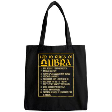 Discover Top 10 Rules Libra Horoscope Birthday Tote Bag