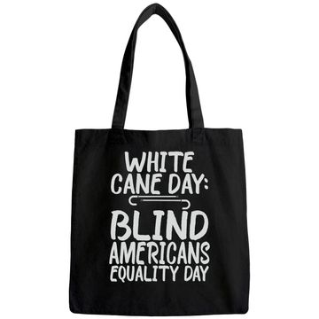 Discover White Cane Safety Day - Blind and Low Vision GIft Tote Bag