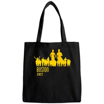 Discover 2021 Boston Runners Tote Bag