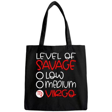 Discover Virgo Zodiac Sign Birthday Savage August September Tote Bag
