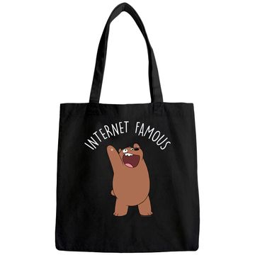 Discover We Bare Bears Grizzly Internet Famous Tote Bag