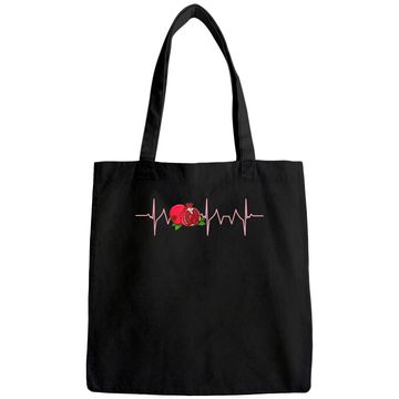 Discover Pomegranate HeartbeatT Tote Bag