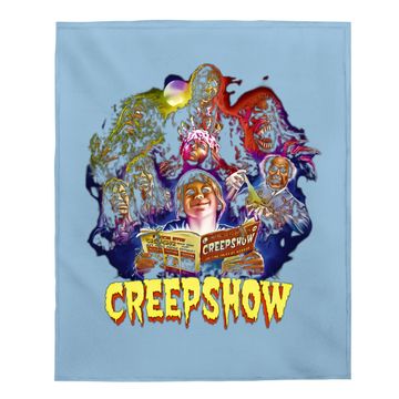 Discover Creepshow Baby Blanket