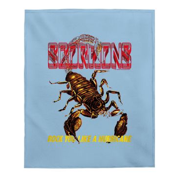 Discover Scorpions German Rock Band Irl Black Adult Baby Blanket